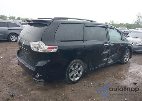 2014 Toyota Sienna Se 8 Passenger from USA, damaged, VIN 5TDXK3DCXES460558